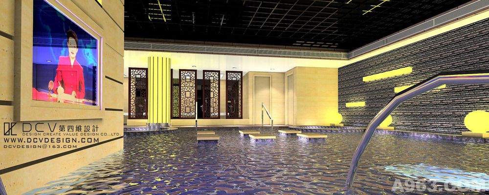 西安特色洗浴室内设计—时雨商务酒店 洗浴会所说明